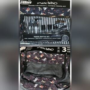 Marc Tetro Packing Cube Set And Travel Pouch W Bottles Bnwt